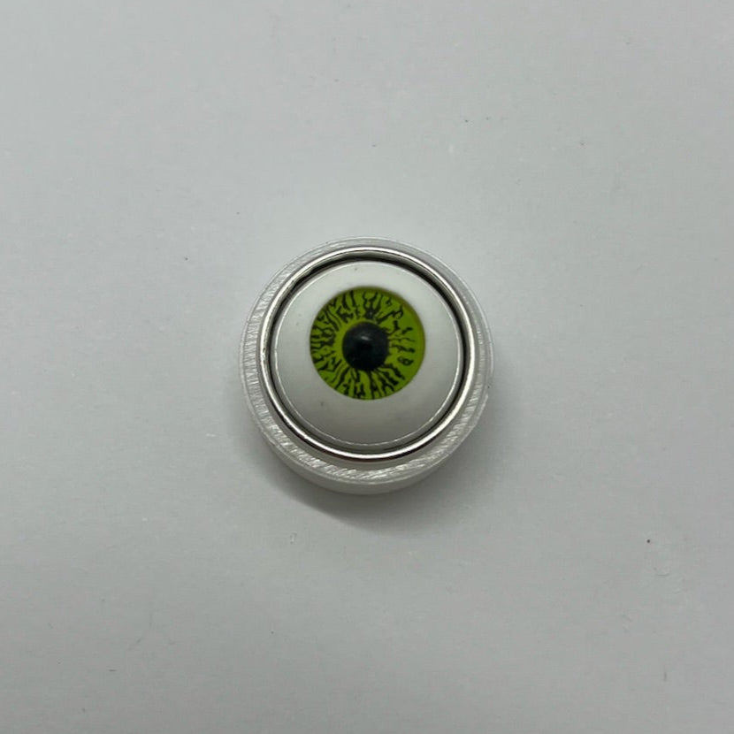 Halloween Green Eye SNAP Charm