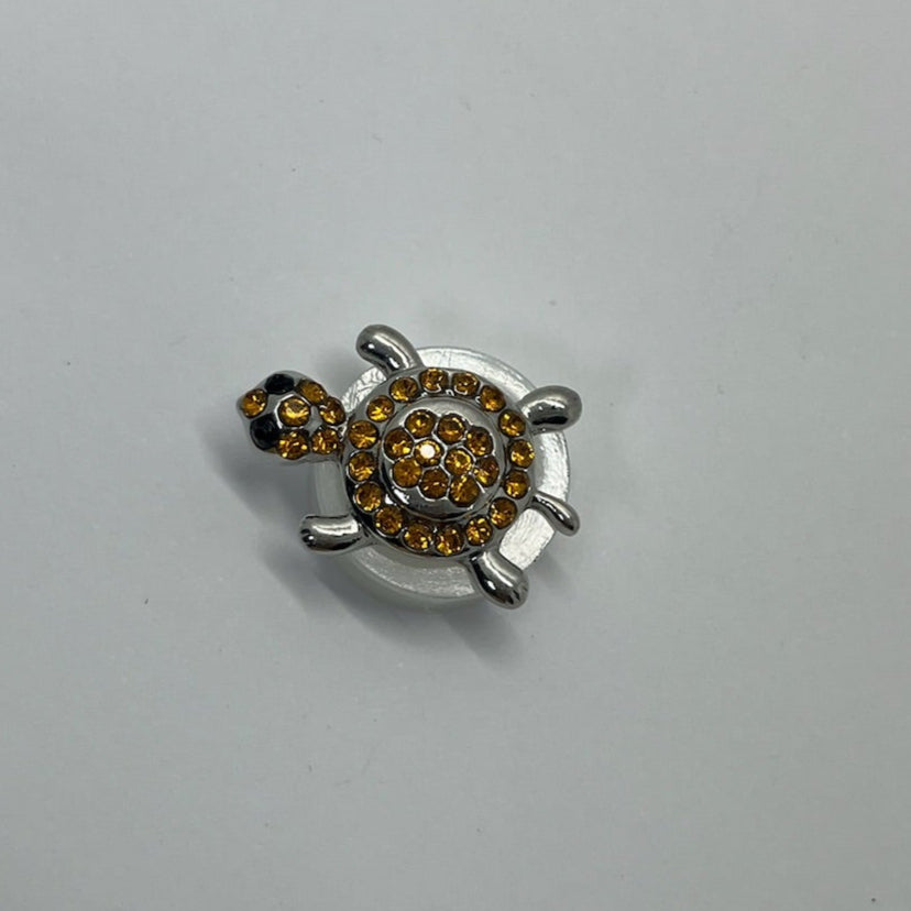 Yellow Turtle SNAP Charm