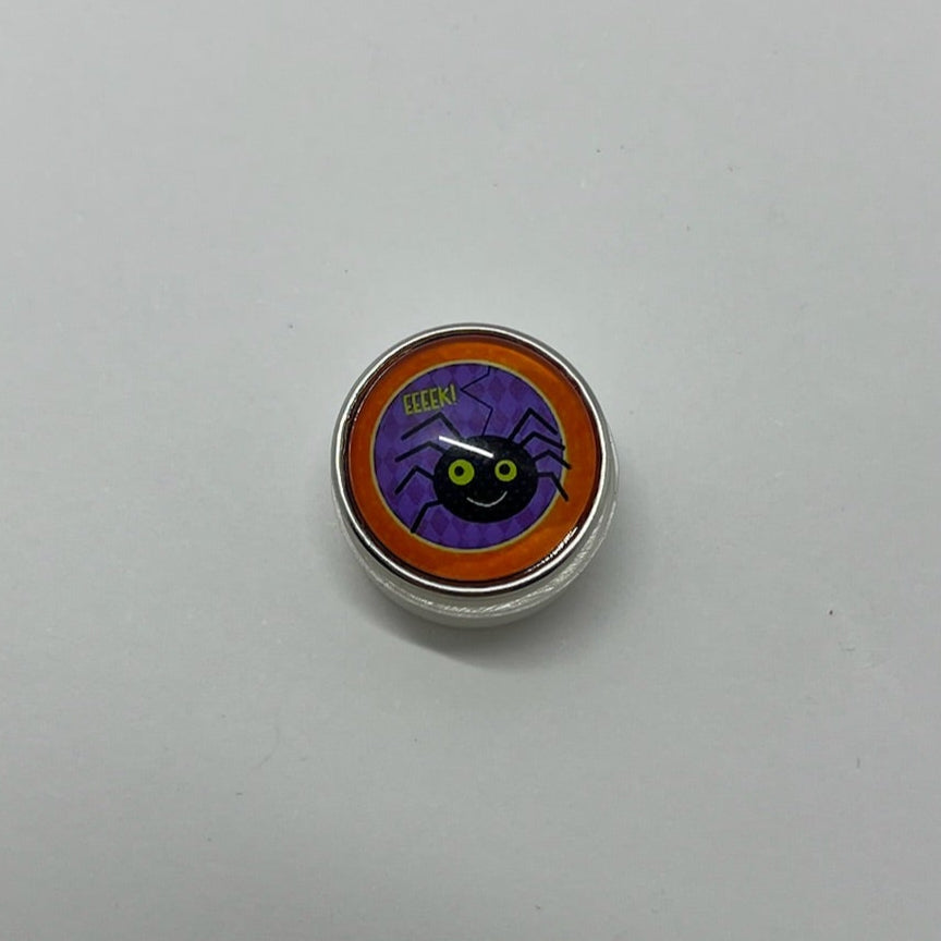 Spooky Spider SNAP Charm