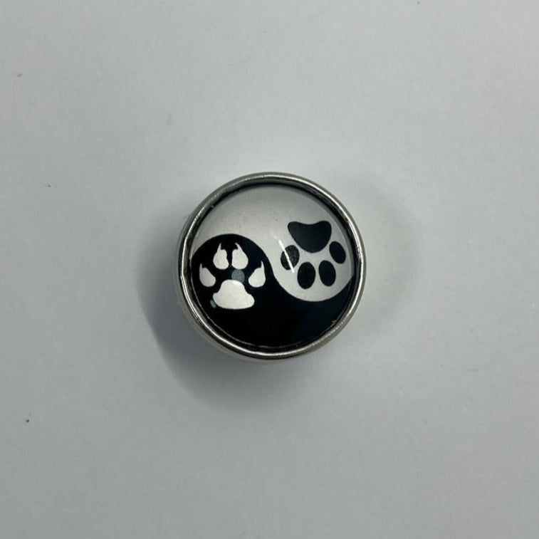 Paw Prints SNAP Charm