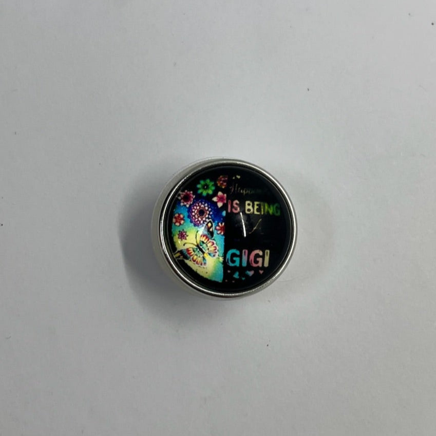 "Happiness is Being a Gigi" SNAP Charm