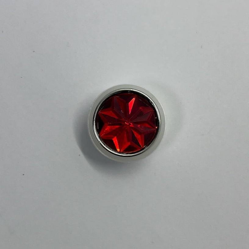 Red Gemstone SNAP Charm