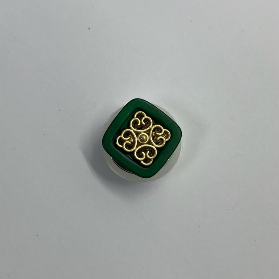 Golden Motif SNAP Charm