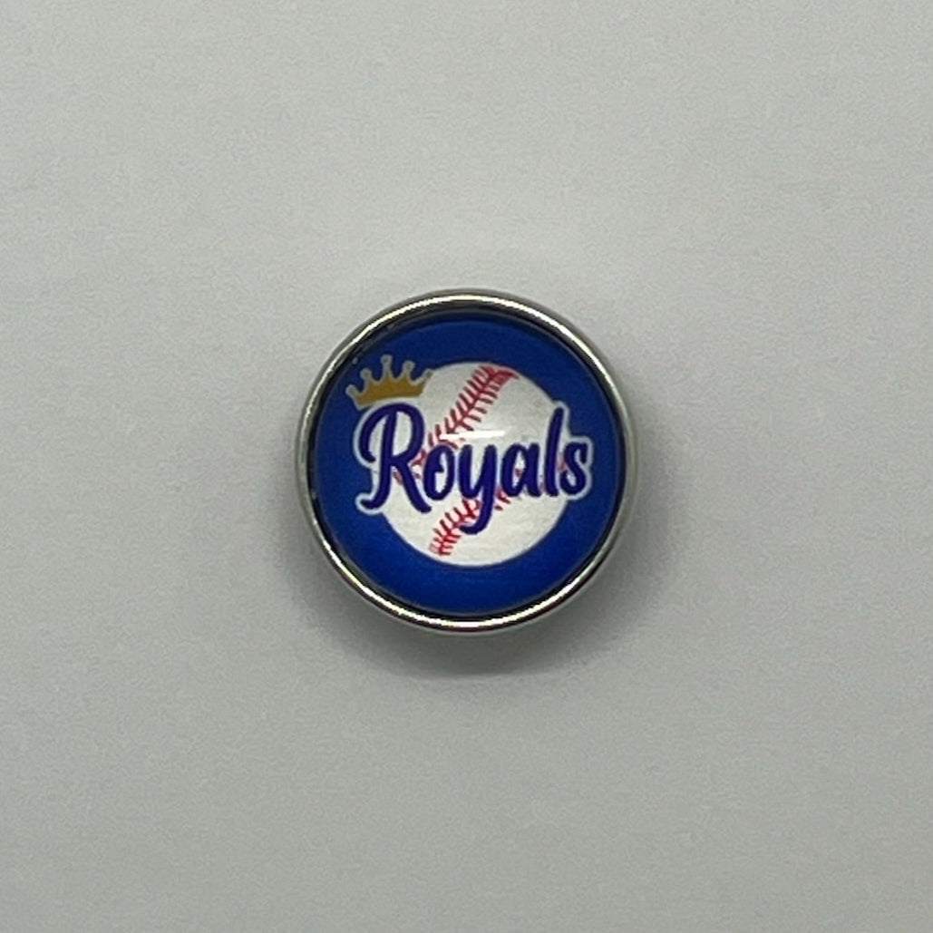 Baseball SNAP Charm