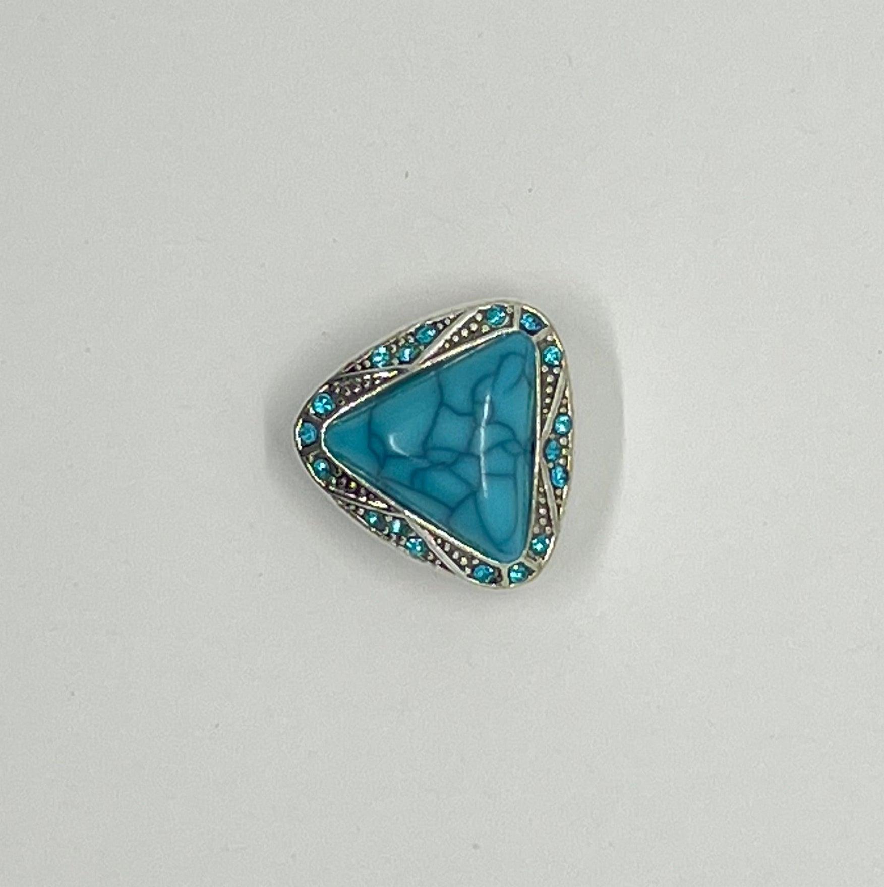 Turquoise SNAP Charm