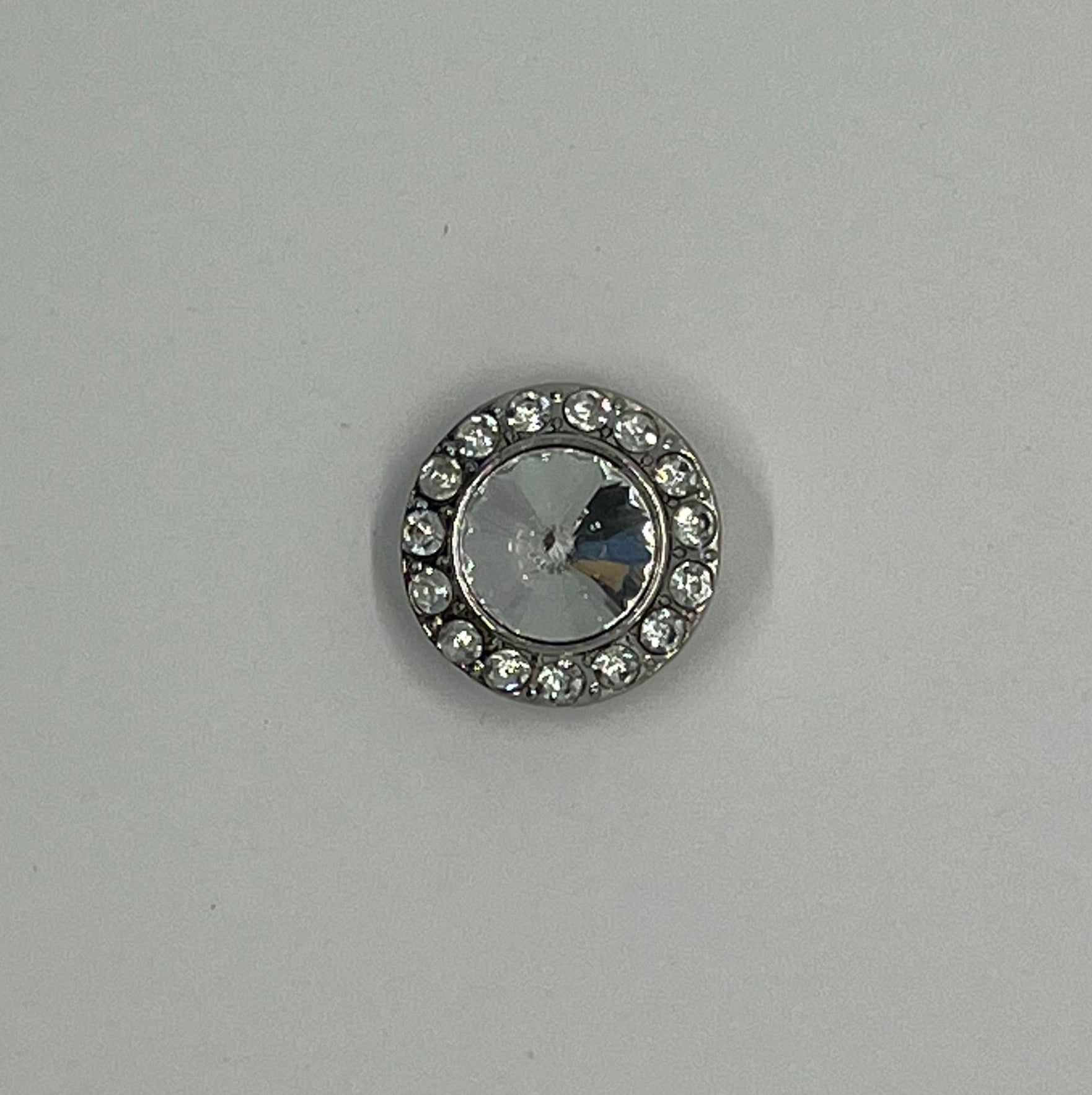 Rhinestone SNAP Charm